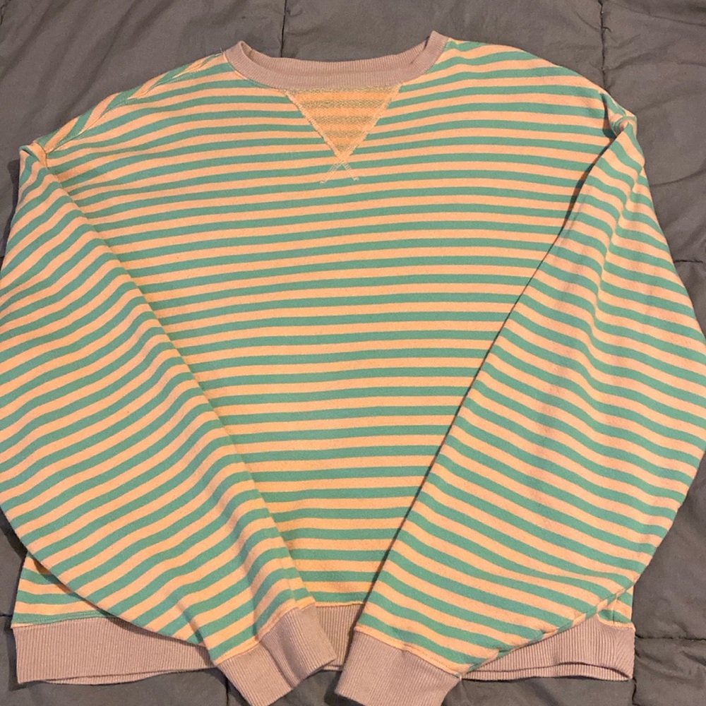 We The Free striped crewneck XS